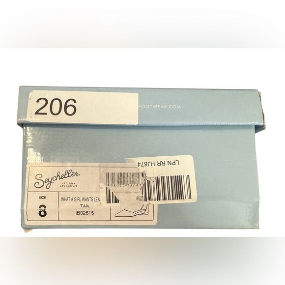 Seychelles Brown Flats with Pointed Toe and d'Orsay Cut - Picture 8 of 8